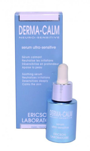 Ericson Laboratoire DERMA-CALM raminamasis serumas jautriai odai 15ml nemokamas pristatymas