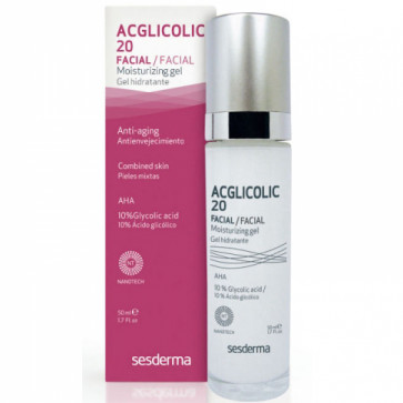 Sesderma ACGLICOLIC 20 drėkinamasis gelis 50 ml nemokamas pristatymas